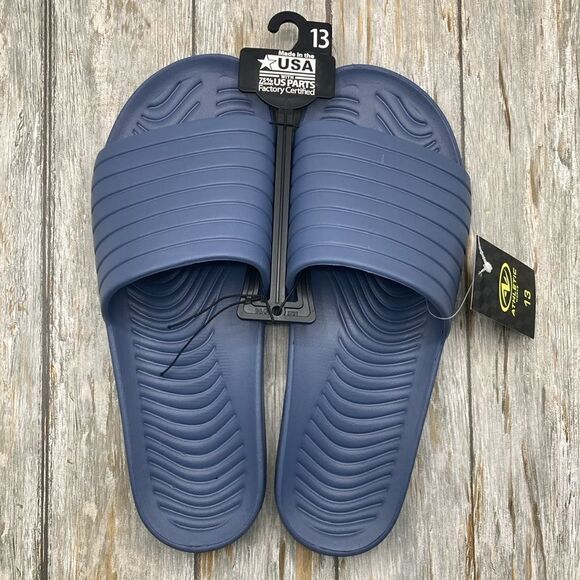 Men’s Comfy Tunnel Slide Sandals Shoes Size 13 - Picture 1 of 10
